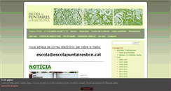 Desktop Screenshot of escolapuntairesbcn.com